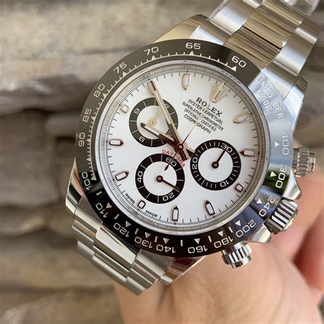 black and white rolex daytona|black daytona rolex price.